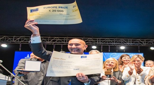 Avrupa Ödülü İzmir'in 