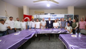 Başkan Sandal mahalle gezilerini sürdürüyor