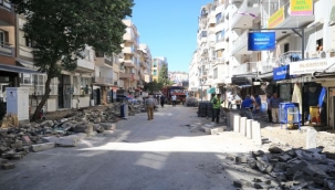 Batur'dan sokak yenileme çalışmalarına yerinde inceleme