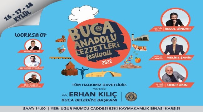 Buca'da Anadolu Lezzetleri Festivali