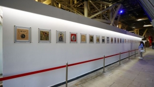 Maskın kalbinde Atatürk sergisi