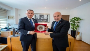 Moldova Büyükelçisi'nden Başkan Soyer'e ziyaret 