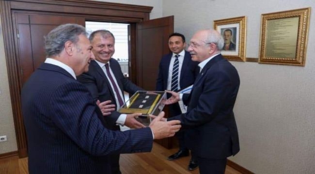 Başkan İduğ, Kılıçdaroğlu ile buluştu 