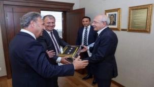 Başkan İduğ, Kılıçdaroğlu ile buluştu 