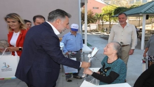 Başkan Sandal'dan huzurevi ziyareti 