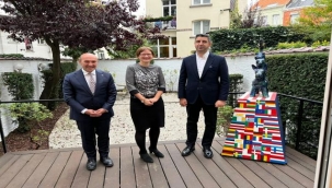 Brüksel'de üst düzey temaslar 