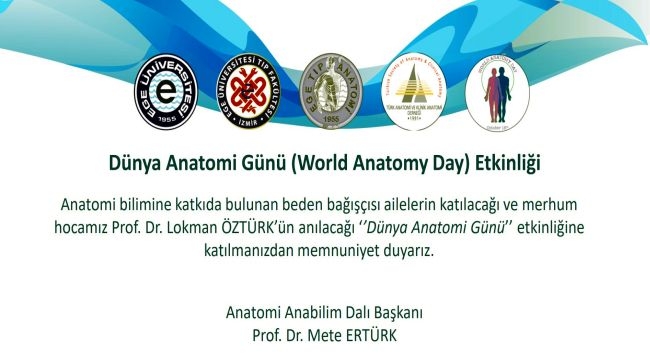 "Dünya Anatomi Günü" kutlanacak