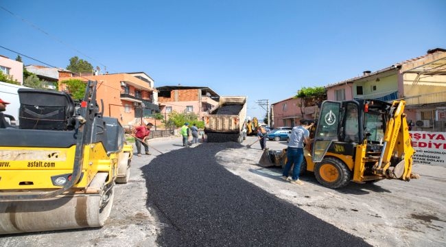 Karşıyaka Kendi Asfaltını Üretiyor