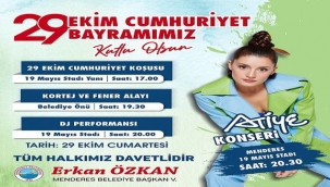 Menderes'te Cumhuriyet Bayramı 