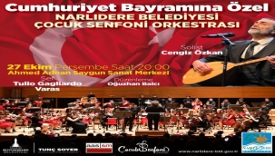 Narlıdere'de cumhuriyetin 99. yıl coşkusu 