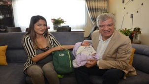 Narlıdere'de ''Hoş geldin bebek'' ziyaretleri