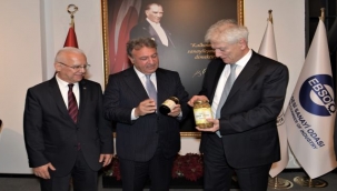 Başkan İduğ'dan iş dünyası turu 