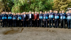 Başkan Sandal'dan zabıtaya ziyaret