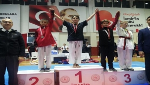 Bayraklılı sporculardan 3 madalya daha 