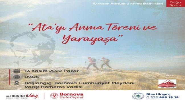 Bornova'da 10 Kasım etkinlikleri 