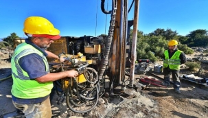 Bornova'da zemin araştırması başladı 