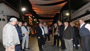 Büyük Çarşı esnafından Başkan İduğ'a tam not 