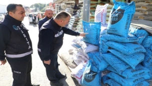 Menderes Belediyesi'nden kömür satışı denetimi 