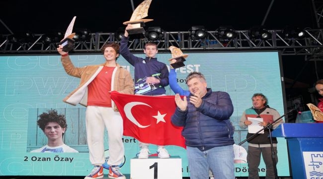 PWA Slalom Word Cup'da ödüller sahiplerini buldu 