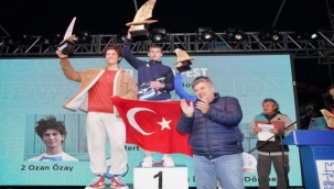 PWA Slalom Word Cup'da ödüller sahiplerini buldu 