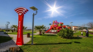 Bayraklı'nın yeşil oranı her yıl artıyor