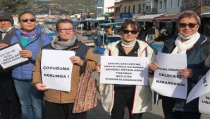 Çocuk İstismarına Foçalılardan Tepki