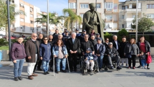 Narlıdere, engelsiz yaşam için yürüdü 