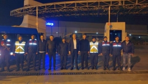 Buca Kaymakamı Tuncer "Yeni yılda Yalnız Bırakmadı"