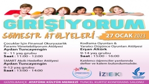 Güzelbahçe Belediyesi'nden Çocuklara Sömestre Hediyesi