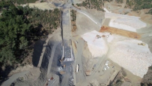 Kemalpaşa Ansızca Barajı 2023'te su tutacak
