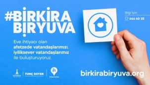 Depremzedeler için ''Bir Kira Bir Yuva'' kampanyası 