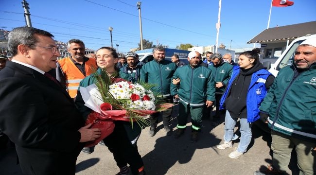 Hatay'daki Konak Belediyesi ekibi döndü 