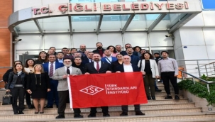 Çiğli İzmir'de TSE alan ilk belediye oldu