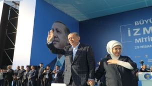 AK Parti'nin dikkat çeken İzmir mitingi! 