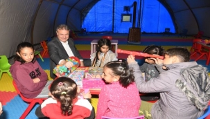 Bornova Belediyesi'nin Kreşine Uluslararası Destek