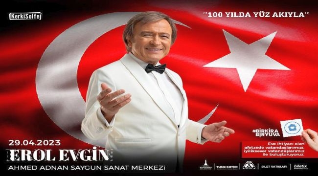 Erol Evgin depremzedeler için İzmir'e geliyor