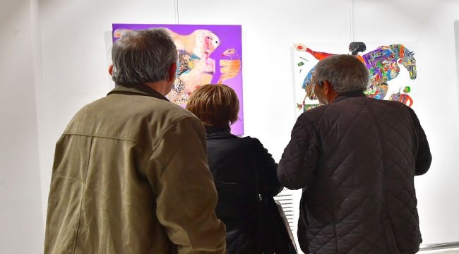 Ressam Fitoğlu'nun "Armağan" sergisi açıldı
