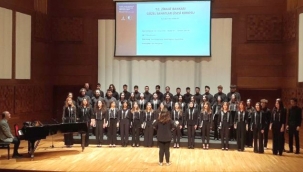 Uluslararası Çoksesli Korolar Festivali'ne yoğun ilgi