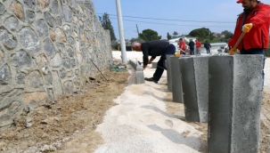 Görece'ye kilit parke yatırımı