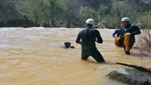 İzmirli dalgıçlar Munzur Çayı'nda kaybolan 3 kişiyi arıyor