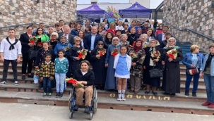 Şehit anneleri ve eşleri Anneler Günü kahvaltısında buluştu