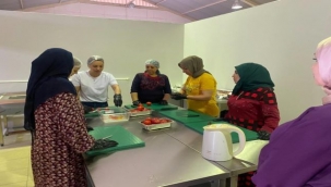 Çiğli;de Sağlıklı Atıştırmalıklar Üretimi için Eğitimler Tamamlandı