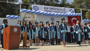 EÜ Ziraat Fakültesinde 64. Dönem Mezuniyet Coşkusu