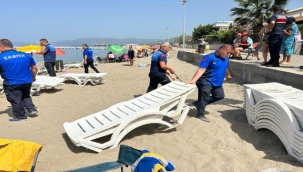 Menderes;te Zabıtadan Sahil Denetimi