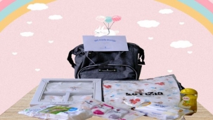 Bergama Belediyesi'nden "Hoş geldin bebeğim" hediyesi