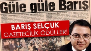 24. Barış Selçuk Gazetecilik Ödülleri'ne başvurular başladı