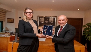 Başkan Tunç Soyer İsveç heyetini ağırladı