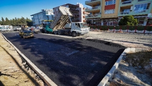  Gaziemir'in yollarında yoğun çalışma