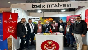İzmir itfayesi uluslar arası yangın güvenliği sempozyumu'na katıldı