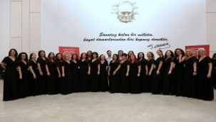 İzmirli kadınlardan Ankara'da çok sesli konser